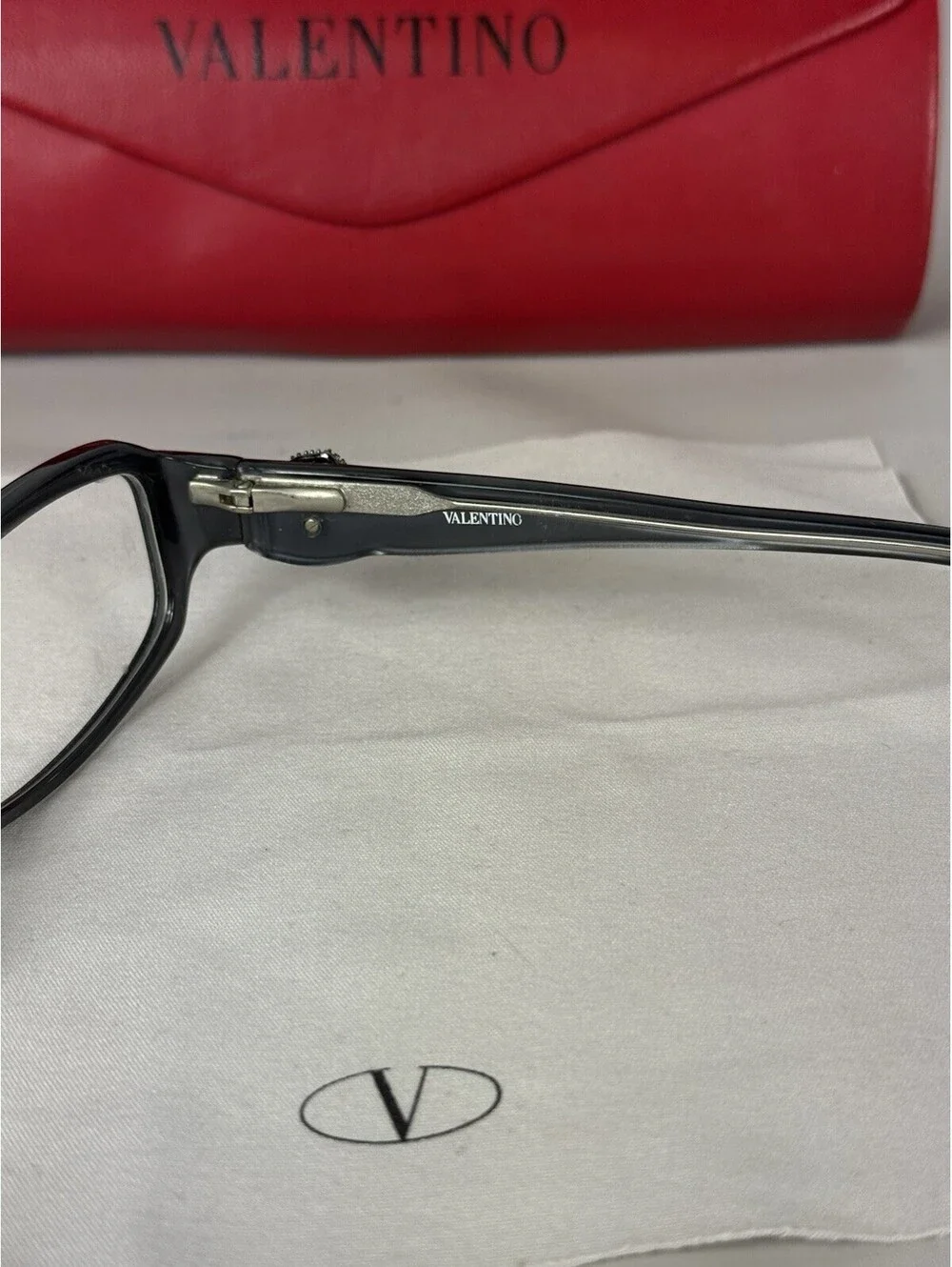 Valentino Eyeglasses Frames Only 5732 46K  130 Made In Italy/With Case